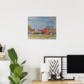 Gettysburg Battlefield Landschap / Larry Lerew Poster (Thuiskantoor)