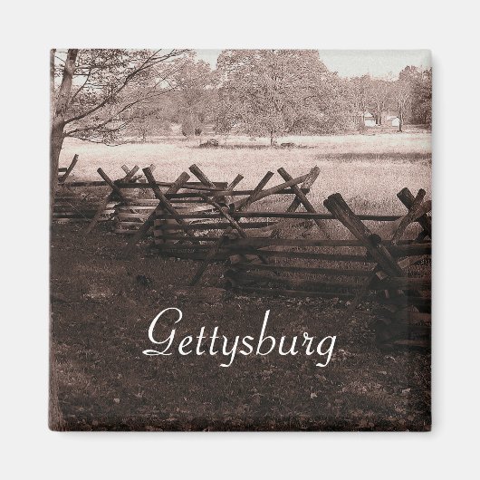 Gettysburg - Battlefield Magnet #2 (Voorkant)
