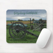 Gettysburg Battlefield mousepad Muismat (Met muis)