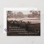 Gettysburg - Battlefield Postcard #2 Briefkaart (Voorkant / Achterkant)