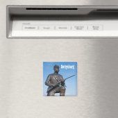 Gettysburg beeld II magneet (Insitu (Vaatwasser))