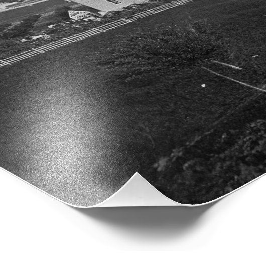 Gettysburg Burgeroorlog Tijdperk Foto 1863 Foto Afdruk (Hoek)