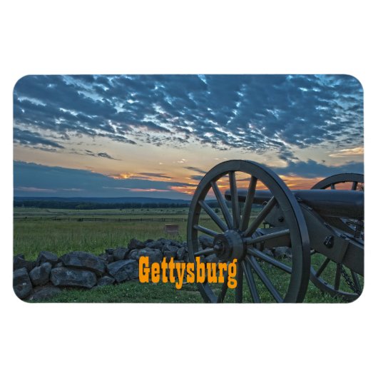 Gettysburg Cannon II Premium magneet (Horizontaal)
