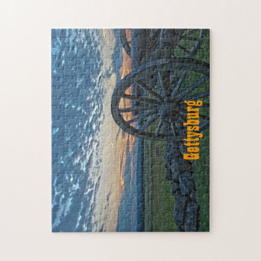 Gettysburg Cannon II Puzzle Legpuzzel (Verticaal)