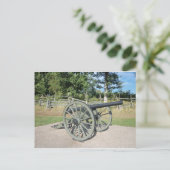 Gettysburg Canon Briefkaart (Staand voorkant)
