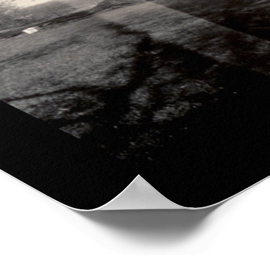 Gettysburg Cemetary Foto 1909 Poster (Hoek)