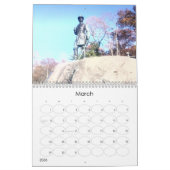 Gettysburg - Collage - Agenda Kalender (Mar 2026)