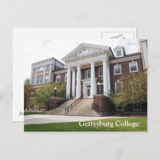 Gettysburg College Briefkaart (Voorkant / Achterkant)