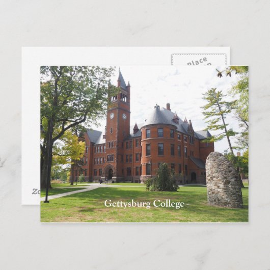 Gettysburg College Briefkaart (Voorkant / Achterkant)