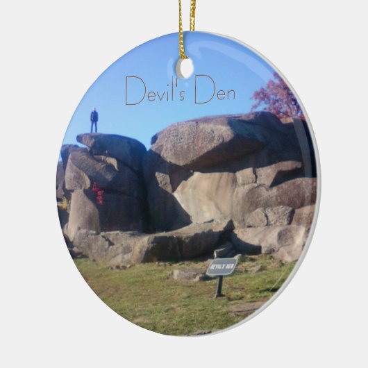 Gettysburg - Devil's Den - Ornament (Links)
