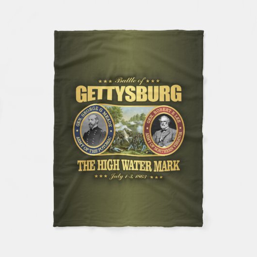 Gettysburg (FH2) Fleece Deken (Voorkant)