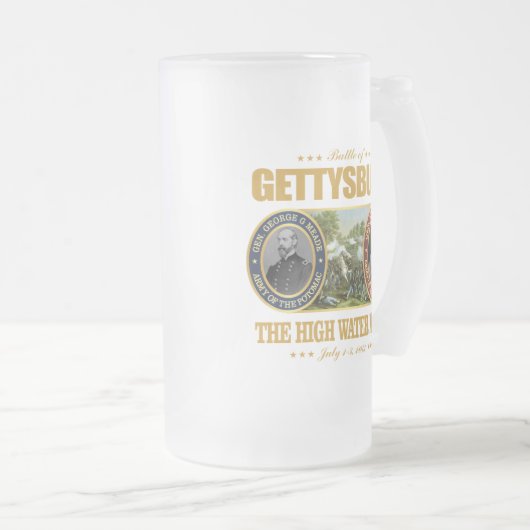 Gettysburg (FH2) Matglas Bierpul (Voorkant rechts)