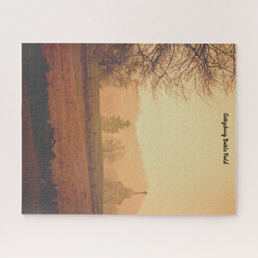 Gettysburg gevechtsveld legpuzzel (Horizontaal)