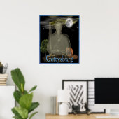 Gettysburg Ghosts poster (Thuiskantoor)