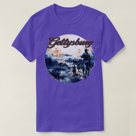 Gettysburg Horizon T-shirt (Design voorkant)