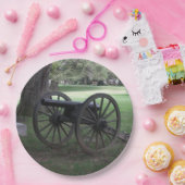 Gettysburg-kanon voor de burgeroorlog papieren bordje (Feest)