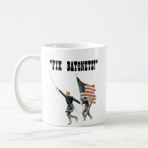 Gettysburg Kolonel Chamberlain "Vast bajonet" Koffiemok
