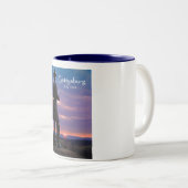 Gettysburg - Little Round Top Tweekleurige Koffiemok (Voorkant rechts)