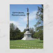 Gettysburg National Cemetery Briefkaart (Voorkant)