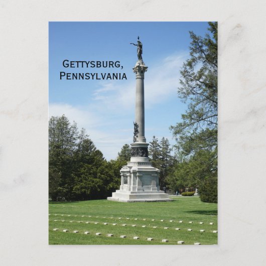 Gettysburg National Cemetery Briefkaart (Voorkant)
