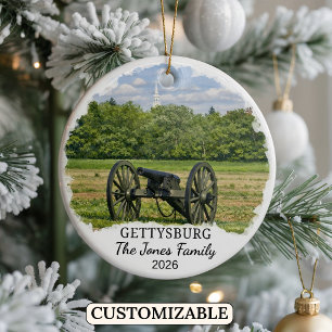 Gettysburg National Military Park, Pennsylvania Keramisch Ornament