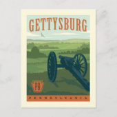 Gettysburg, Pennsylvania Briefkaart (Voorkant)
