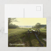 Gettysburg Pennsylvania Burgeroorlog Battlefield Briefkaart (Voorkant / Achterkant)