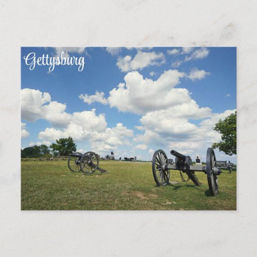 Gettysburg Pennsylvania Burgeroorlog Battlefield Briefkaart (Voorkant)
