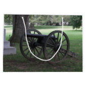 Gettysburg Pennsylvania Civil War Cannon Groot Cadeauzakje (Achterkant)