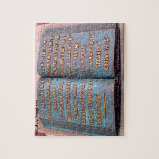 Gettysburg Pennsylvania Legpuzzel (Verticaal)