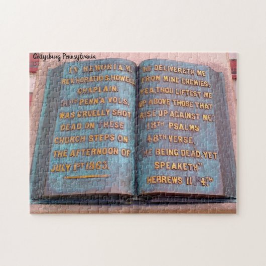 Gettysburg Pennsylvania Legpuzzel (Horizontaal)