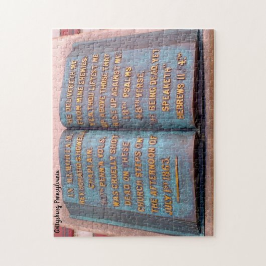 Gettysburg Pennsylvania Legpuzzel (Verticaal)