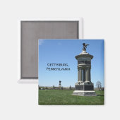 Gettysburg, Pennsylvania Magneet (Voorkant / Achterkant)