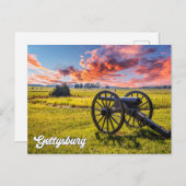 Gettysburg, Pennsylvania, Verenigde Staten Briefkaart (Voorkant / Achterkant)