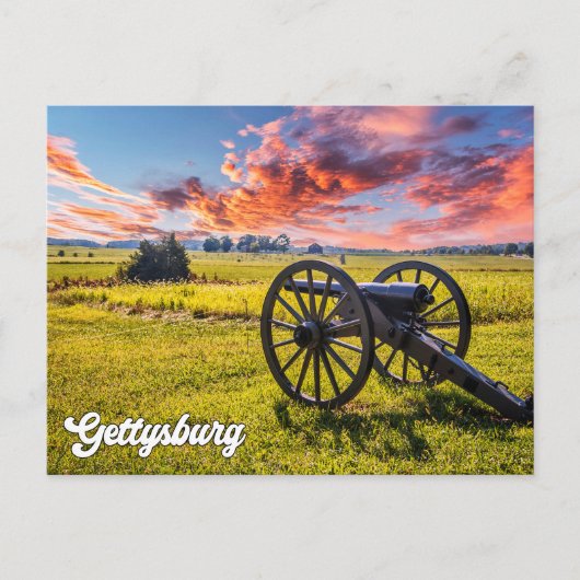 Gettysburg, Pennsylvania, Verenigde Staten Briefkaart (Voorkant)