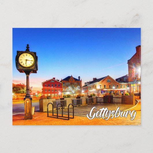 Gettysburg, Pennsylvania, VS Briefkaart (Voorkant)