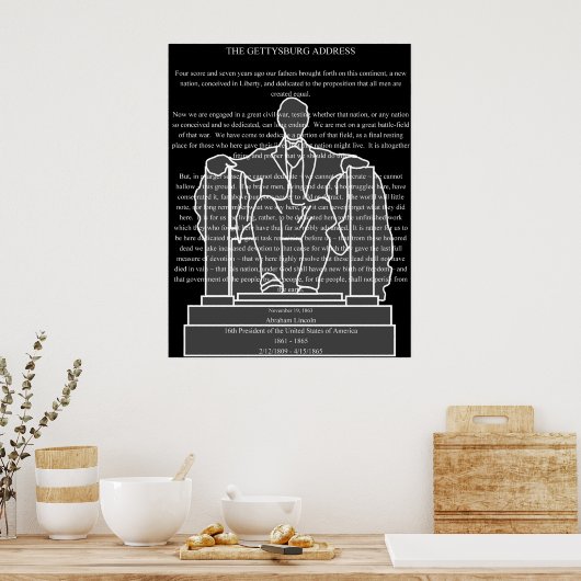 Gettysburg Poster (Keuken)