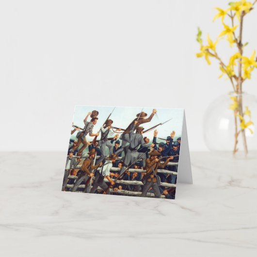 Gettysburg, Slag bij Brickyard Kaart 1 van de Nota (Gele Bloem)