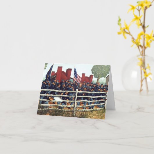 Gettysburg, Slag bij Brickyard Kaart 3 van de Nota (Gele Bloem)