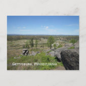 Gettysburg slagveld briefkaart (Voorkant)