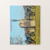 Gettysburg slagveld. Jigzaag Puzzle Legpuzzel (Verticaal)