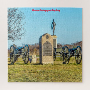 Gettysburg slagveld. Jigzaag Puzzle Legpuzzel