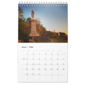 Gettysburg-slagveld Kalender (Mar 2026)
