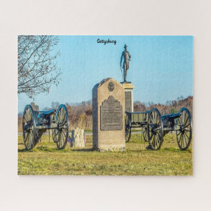 Gettysburg slagveld. legpuzzel