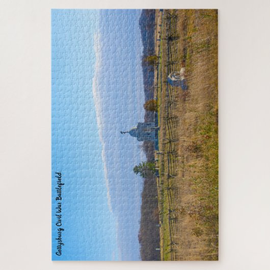 Gettysburg slagveld. legpuzzel (Verticaal)