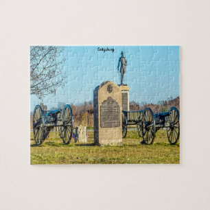 Gettysburg slagveld. legpuzzel