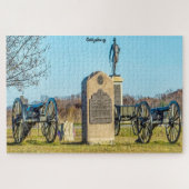 Gettysburg slagveld. legpuzzel (Horizontaal)