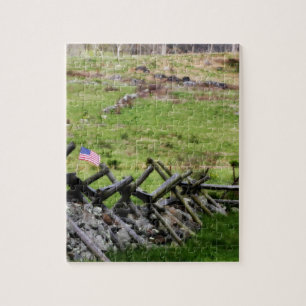 Gettysburg-slagveld Legpuzzel