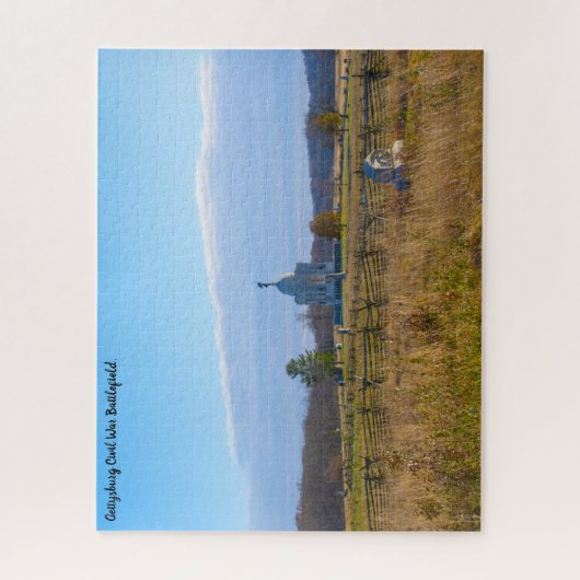 Gettysburg slagveld. legpuzzel (Verticaal)