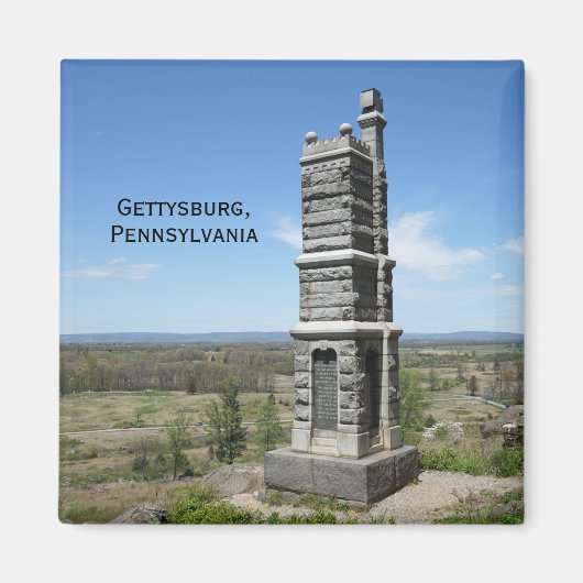 Gettysburg-slagveld Magneet (Voorkant)